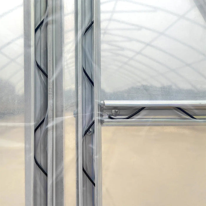 30' x 40' Commercial Tunnel Greenhouse with 6 Mil Clear Poly Covers and Roll-Up Sides TMG-GH3040-V2 (Previously GH3040) TMG Industrial CA