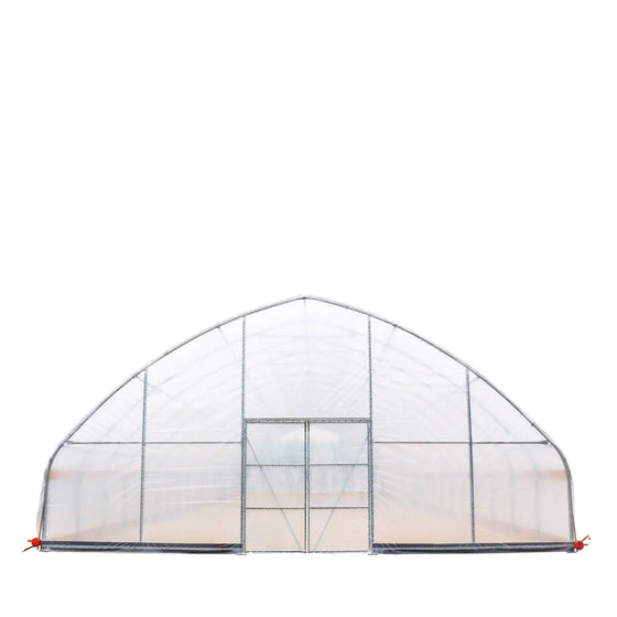 9 x 25 m Commercial Tunnel Greenhouse with 6 Mil Clear Poly Covers and Roll-Up Sides, TMG-GH3080-V2 (Previously GH3080) TMG Industrial Australia