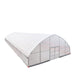 9.1 m x 24.4 m Commercial Tunnel Greenhouse (30' x 80') with 0.15 mm (6 Mil) Clear Poly Covers and Roll-Up Sides, TMG-GH3080-V2 TMG Industrial Australia