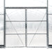 9.1 m x 24.4 m Commercial Tunnel Greenhouse (30' x 80') with 0.15 mm (6 Mil) Clear Poly Covers and Roll-Up Sides, TMG-GH3080-V2 TMG Industrial Australia