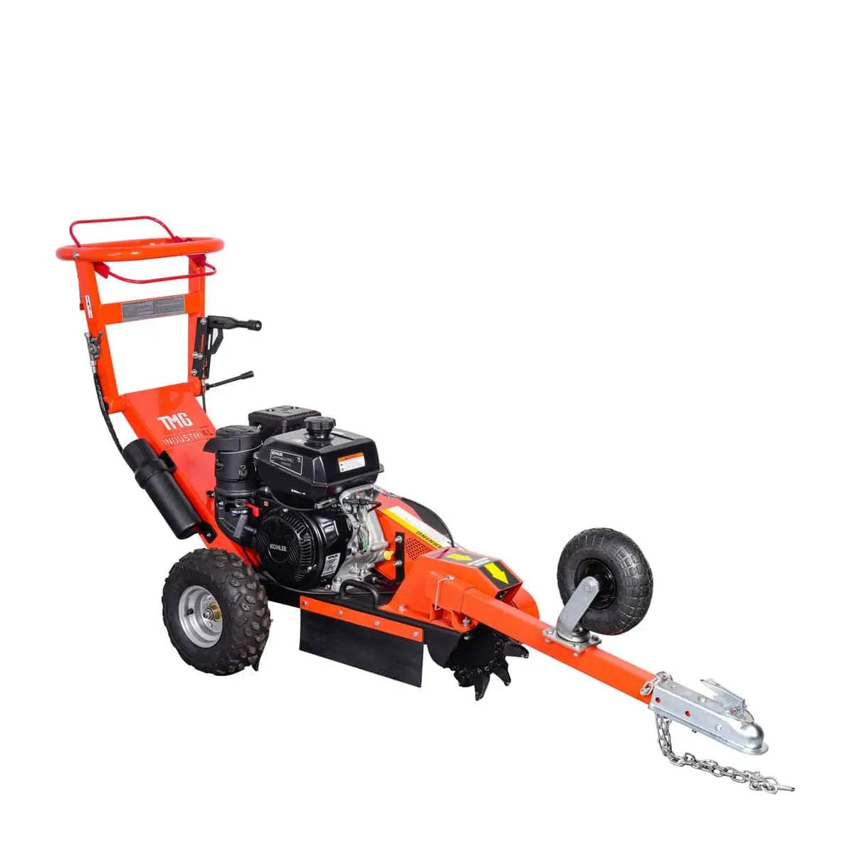 TMG Kohler Walk/Tow Stump Grinder, 12 Carbide Teeth, 610 mm, 14 HP ...