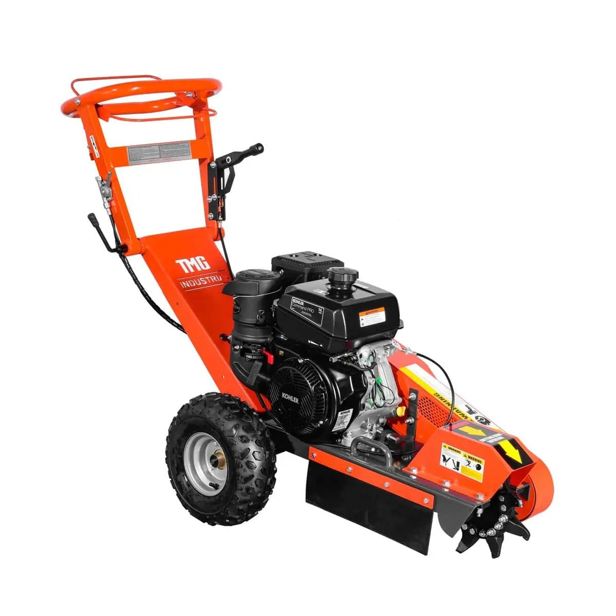 TMG Kohler Walk Behind Stump Grinder, 9 Carbide Teeth, 610 mm, 14 HP ...