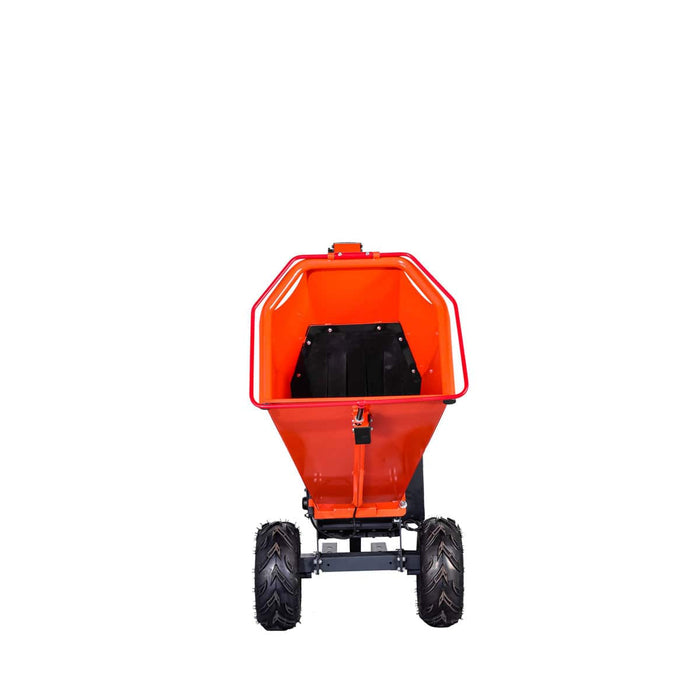 TMG Industrial 4-3/4” Wood Chipper Powered by 13.5 HP Briggs & Stratton Engine, ATV Tow-Behind, 12'' Reversible Blade, Dual Belt Drive, TMG-GWC5