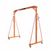 TMG Industrial 1100-lb Adjustable Height All-Steel Gantry Crane, Auto-Lock, 95” Min. Height, 142” Max. Height, Locking Swivel Caster Wheels, TMG-AGC06(Previously TMG-AGC05)