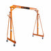 TMG Industrial 4400-lb Adjustable Height All-Steel Gantry Crane, Auto-Lock, 95” Min. Height, 142” Max. Height, Locking Swivel Caster Wheels, TMG-AGC21(Previously TMG-AGC20)