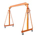TMG Industrial 4400-lb Adjustable Height All-Steel Gantry Crane, Auto-Lock, 95” Min. Height, 142” Max. Height, Locking Swivel Caster Wheels, TMG-AGC21(Previously TMG-AGC20)
