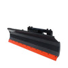 239 cm Skid Steer Dozer Blade/Snow Plow Pusher (94"), 30° Left & Right, Bolt-On Cutting Edge, Adjustable Skid Shoes, Universal Quick Mount, TMG-DB94
