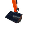 500 mm (20") Grading Bucket, 0.1 m³ (3.5 cu-ft) Capacity, Works for TMG-MVE05, TMG-MVE05-BK