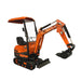 1000 kg Mini Compact Excavator, 420cc/14 HP Gas Engine, 350 mm Bucket Width, 1254 kg Digging Force, TMG-MVE07 TMG Industrial CA