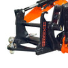 50 mm (2") Ball Mount Hitch Receiver, Works for TMG-MVL16 & TMG-MVL20 Stand-on Skid Steer, TMG-MVL20-BR