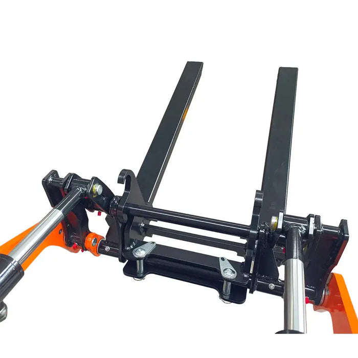 800 mm (31-1/2") Pallet Fork, Heavy-duty High-Strength Steel, Works for TMG-MVL16 & TMG-MVL20 Stand-on Skid Steer, TMG-MVL20-PF TMG Industrial Australia