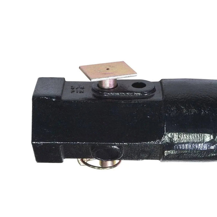 TMG Industrial 18” Post Hole Auger Bit, 48” Height, Fully Welded Cutting Disk, 5 Sharp Cutting Teeth, 2” Hex Drive, Built-In Boring Head, TMG-PAB18