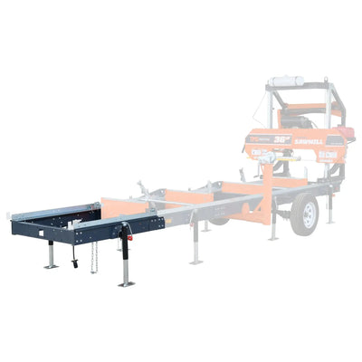 4-ft Track Extension Kit for TMG-PSM36 Portable Sawmill, TMG-PSM36-4EX - TMG Industrial