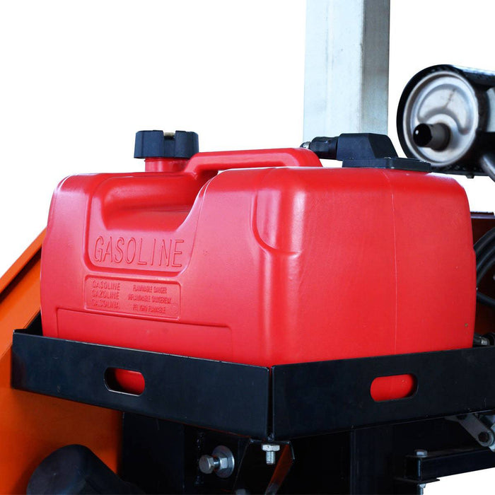 TMG Industrial 36” Portable Sawmill, 21 HP Honda V-Twin Engine, 13’ Log Length, 4-Post Carriage with Saw Head Anti-tip Self-locking, TMG-PSM36