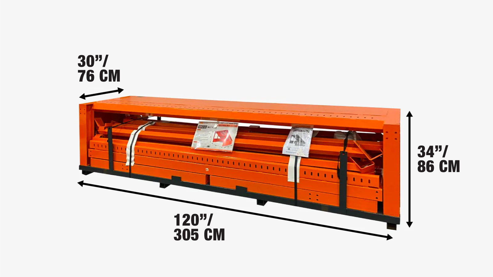 3 x 2 m Heavy-Duty Grizzly Rock Screen with Adjustable Deck Bars, 2200 kg Capacity, TMG-RS10-shipping-info-image