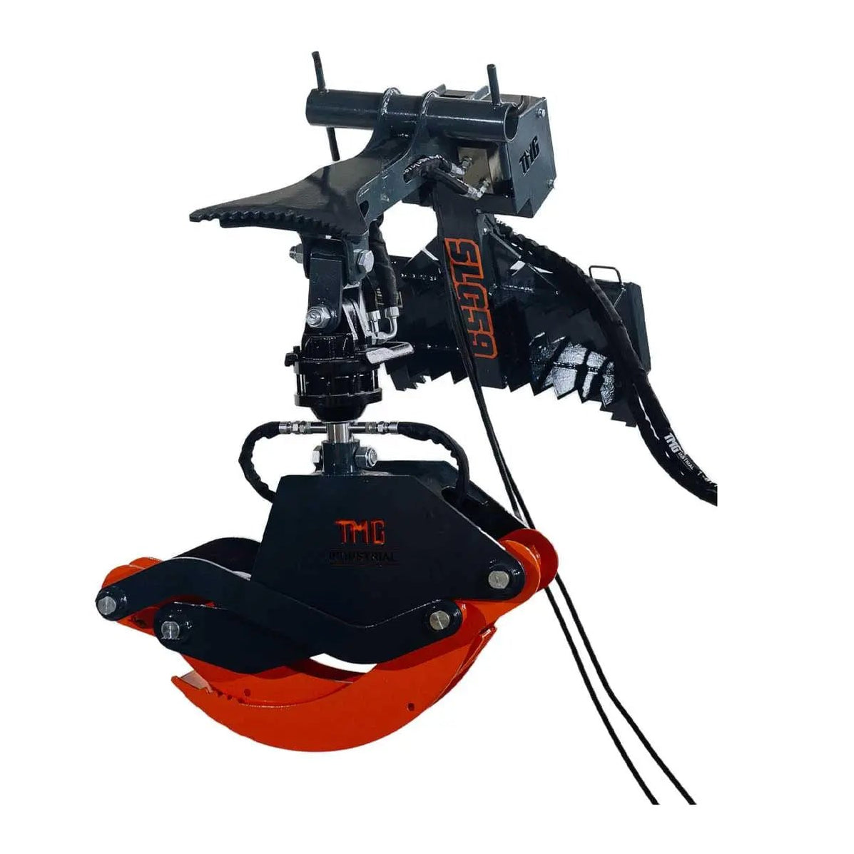 TMG 680 kg (1500 lb) Mini Skid Steer Rotating Grapple, 1500 mm Opening ...