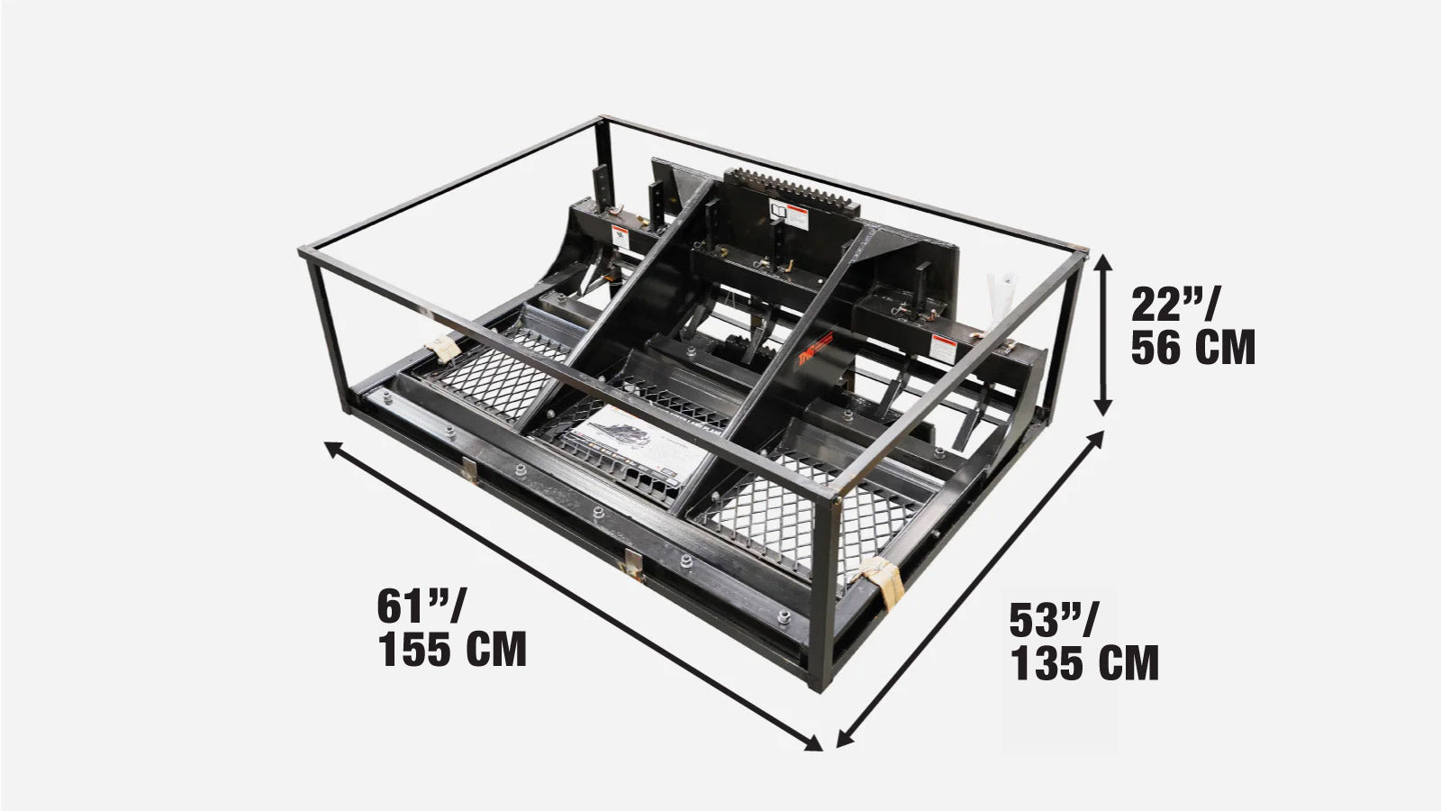 1.5 m Skid Steer Land Plane, Adjustable & Reversible Scarifier Teeth, TMG-SLP60-shipping-info-image