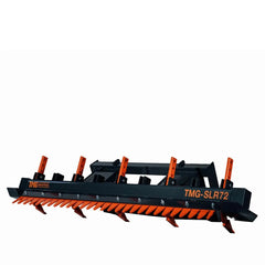 1830mm Skid Steer Land Ripper w/Rake Comb, Universal Mount TMG-SLR72