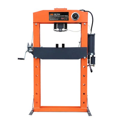 50 Ton Hydraulic Shop Press, Air & Manual Dual Operation, TMG-SP50