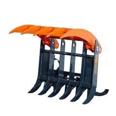 Mini Skid Steer Root Rake Grapple, 890 mm (35