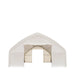 30' x 50' Straight Wall Peak Ceiling Storage Shelter with Heavy Duty 11 oz PE Cover & Drive Through Doors, TMG-ST3050E(Previously ST3050) TMG Industrial AU