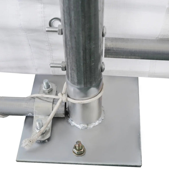 30' x 50' Straight Wall Peak Ceiling Storage Shelter with Heavy Duty 11 oz PE Cover & Drive Through Doors, TMG-ST3050E(Previously ST3050) TMG Industrial AU