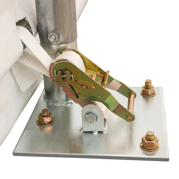 30' x 50' Straight Wall Peak Ceiling Storage Shelter with Heavy Duty 11 oz PE Cover & Drive Through Doors, TMG-ST3050E(Previously ST3050) TMG Industrial AU