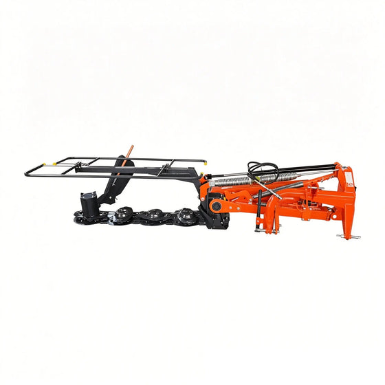 65" Disc Mower, 4 Discs, 3-Point Hitch, Category 2, PTO Shaft Included, 35-80 HP Tractor, TMG-TDM65 TMG Industrial CA