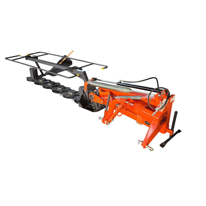 95" Disc Mower, 6 Discs, 3-Point Hitch, Category 2, PTO Shaft Included, 50-100 HP Tractor, TMG-TDM95 TMG Industrial CA