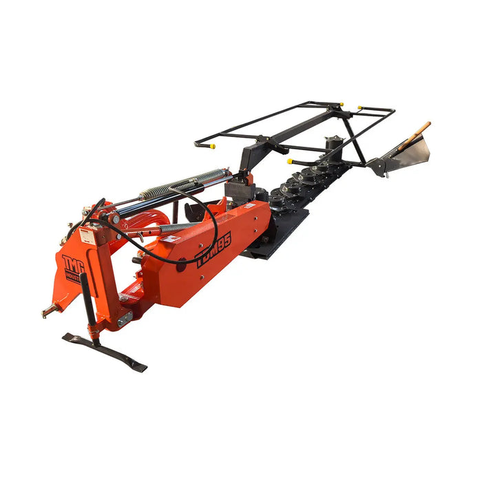 95" Disc Mower, 6 Discs, 3-Point Hitch, Category 2, PTO Shaft Included, 50-100 HP Tractor, TMG-TDM95 TMG Industrial CA