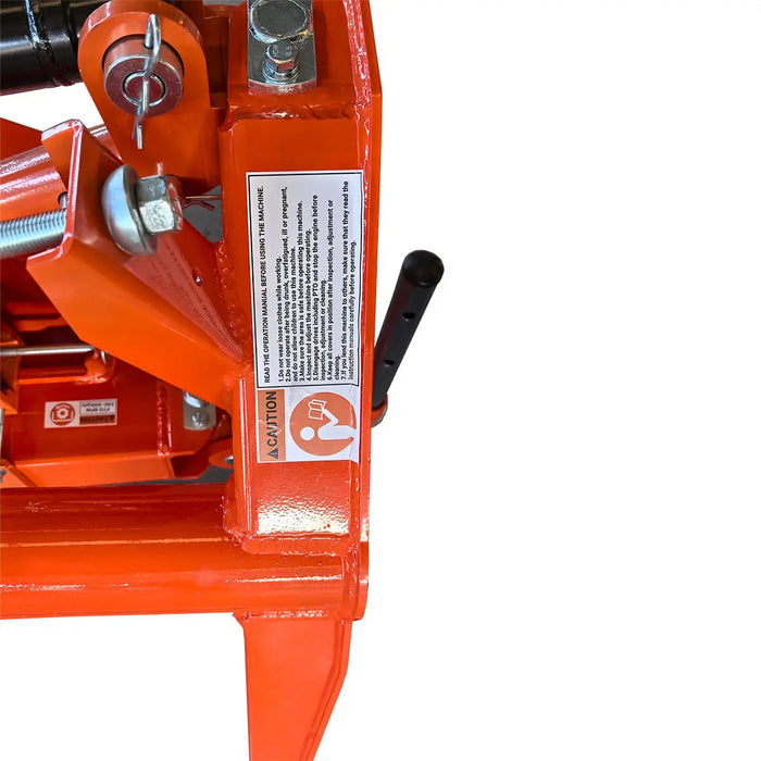 95" Disc Mower, 6 Discs, 3-Point Hitch, Category 2, PTO Shaft Included, 50-100 HP Tractor, TMG-TDM95 TMG Industrial CA