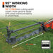 95" Disc Mower, 6 Discs, 3-Point Hitch, Category 2, PTO Shaft Included, 50-100 HP Tractor, TMG-TDM95 TMG Industrial CA