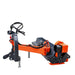 TMG Industrial 80” Offset Ditch Bank Flail Mower with 90° Tilt, 3-Point Hitch, 50-90 HP Tractor, PTO Drive Shaft, TMG-TFMO80