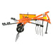 98" Hay Rake & Tedder, 12 Spring Tines, 3-Point Hitch Category 1, PTO Shaft Included, 18-50 HP Tractor, TMG-THR100 TMG Industrial CA