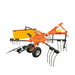 98" Hay Rake & Tedder, 12 Spring Tines, 3-Point Hitch Category 1, PTO Shaft Included, 18-50 HP Tractor, TMG-THR100 TMG Industrial CA