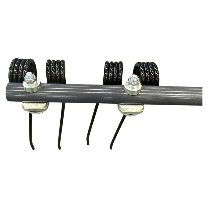 98" Hay Rake & Tedder, 12 Spring Tines, 3-Point Hitch Category 1, PTO Shaft Included, 18-50 HP Tractor, TMG-THR100 TMG Industrial CA
