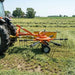 98" Hay Rake & Tedder, 12 Spring Tines, 3-Point Hitch Category 1, PTO Shaft Included, 18-50 HP Tractor, TMG-THR100 TMG Industrial CA