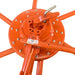 118" Hay Rake & Tedder, 24 Spring Tines, 3-Point Hitch Category 1, PTO Shaft Included, 25-50 HP Tractor, TMG-THR120 TMG Industrial CA