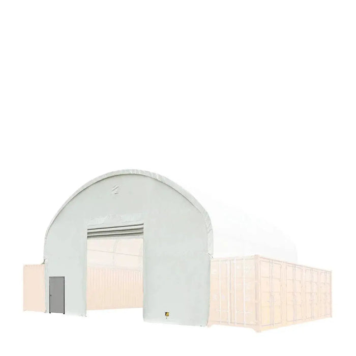 TMG Industrial Front End Wall Kit, Compatible with TMG-DT4041C and DT4041CF container shelters installed with the standard height containers (8’6”), TMG-DT40FW8V