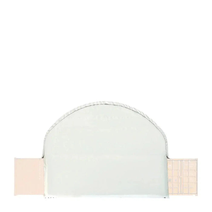 TMG Industrial Back End Wall Kit, Compatible with TMG-DT4041C and DT4041CF container shelters installed with the standard height containers (8’6”), TMG-DT40BW8V