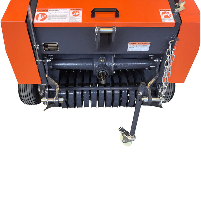 20" x 27" Round Hay Baler, Twine Bind, 3-Point Hitch, Category 1, PTO Shaft Included, 15 - 50 HP Tractor, TMG-TRB50 TMG Industrial CA