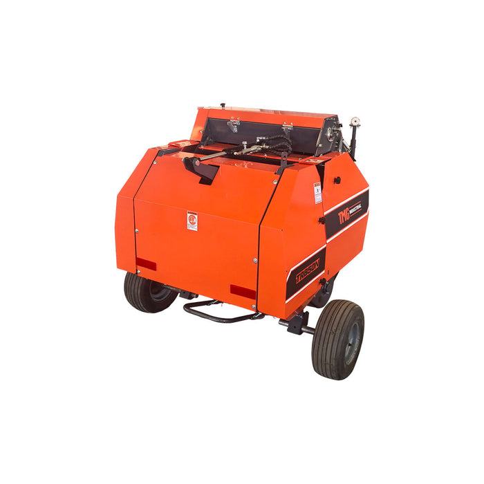 20" x 27" Round Hay Baler, Net Wrap, 3-Point Hitch, Category 1, PTO Shaft Included, 15-50 HP Tractor, TMG-TRB50N TMG Industrial CA