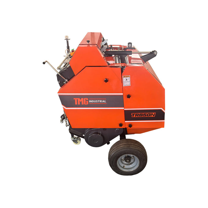 20" x 27" Round Hay Baler, Net Wrap, 3-Point Hitch, Category 1, PTO Shaft Included, 15-50 HP Tractor, TMG-TRB50N TMG Industrial CA