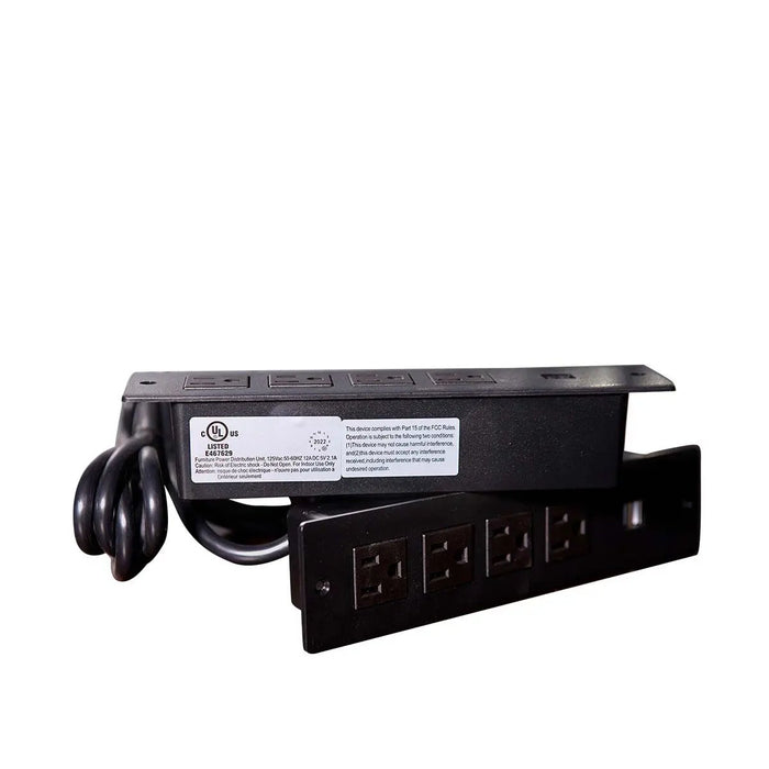 Rroll Outlets TMG 3.8m Steel Garage Cabinet with Workbench, Pegboard and LED Lighting ...