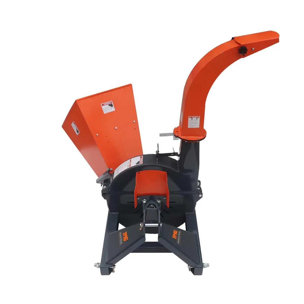 TMG Sub-Compact PTO Woodchipper, 10 cm (4″) Capacity, 3-Point, 540 RPM ...