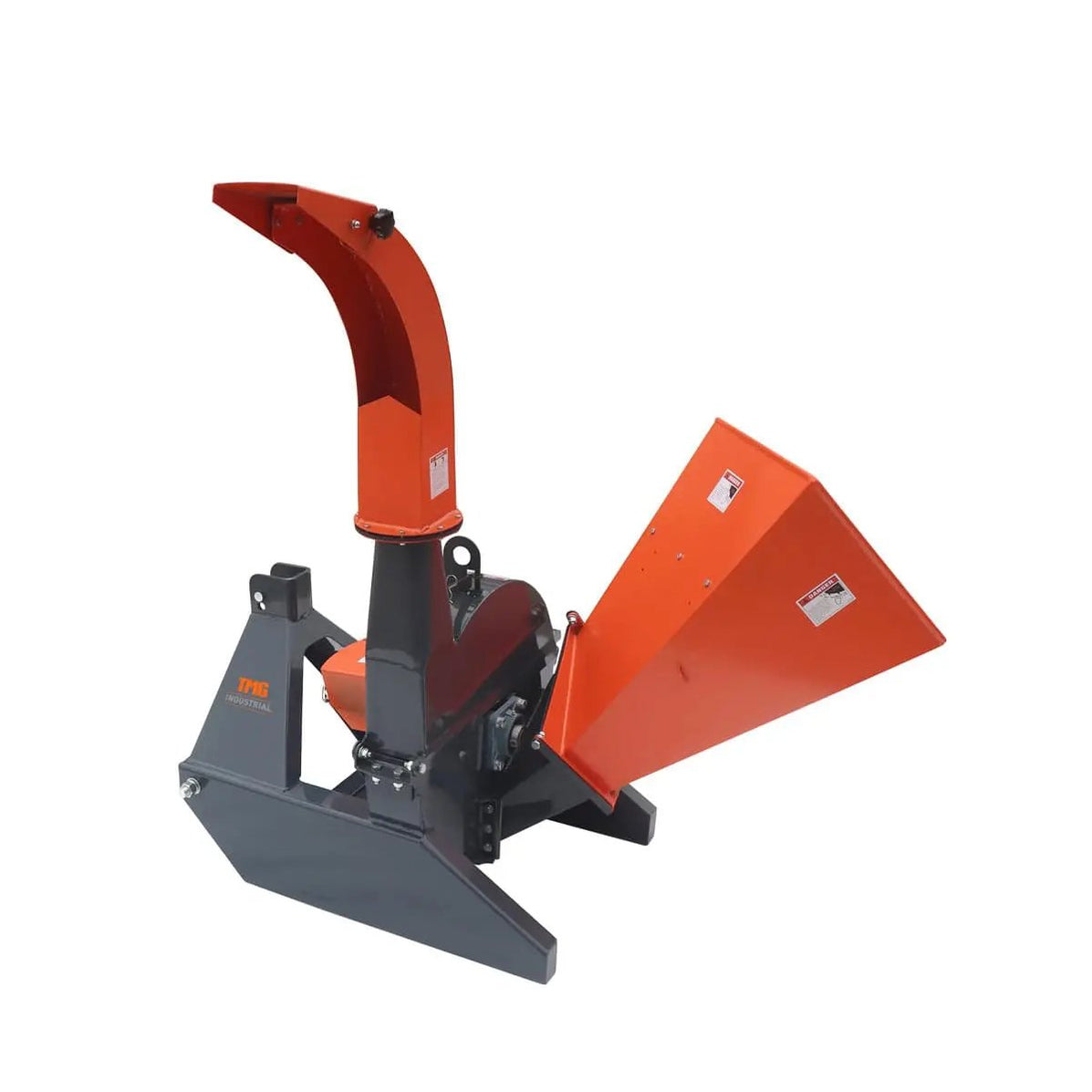 TMG Sub-Compact PTO Woodchipper, 10 cm (4″) Capacity, 3-Point, 540 RPM ...