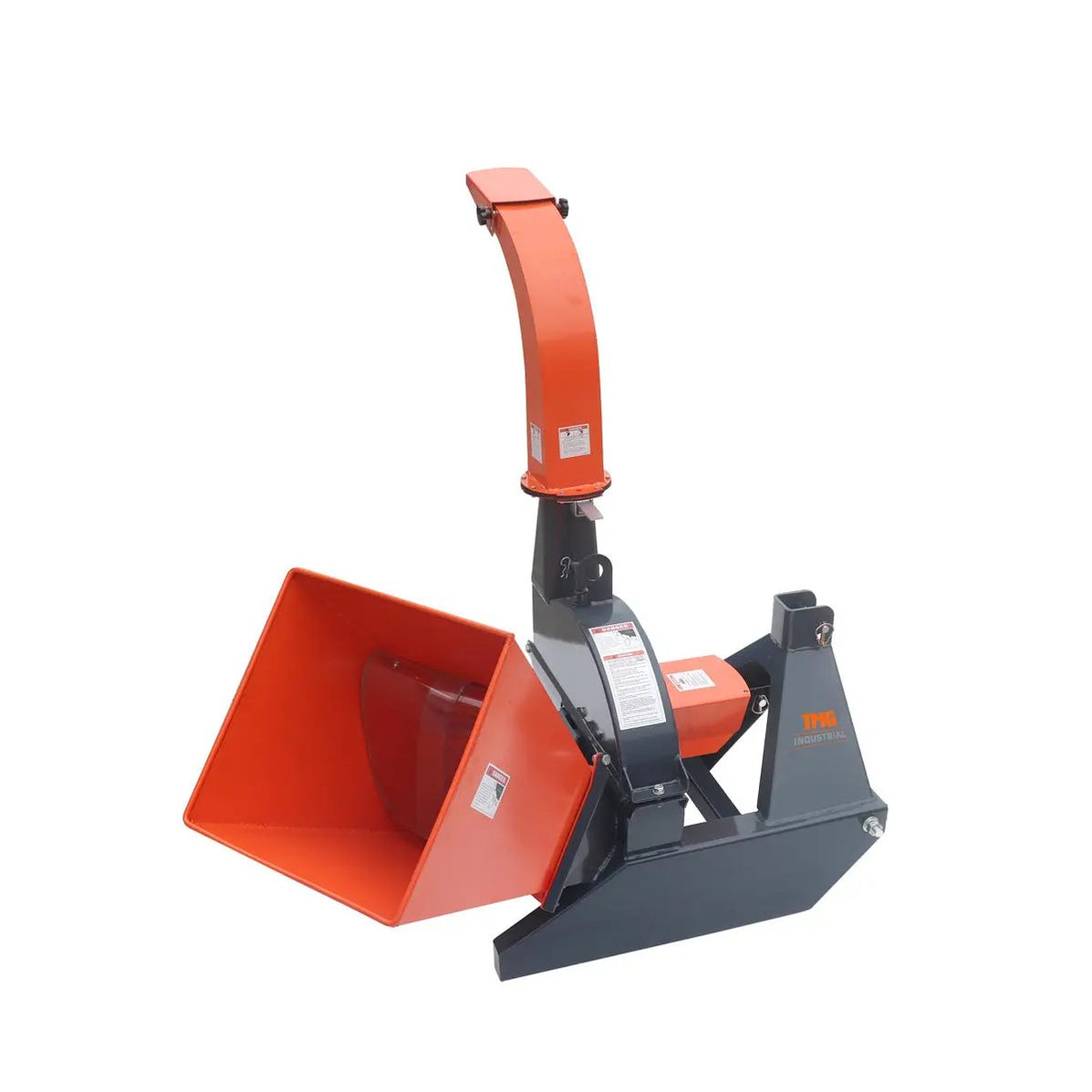 TMG Sub-Compact PTO Woodchipper, 10 cm (4″) Capacity, 3-Point, 540 RPM ...