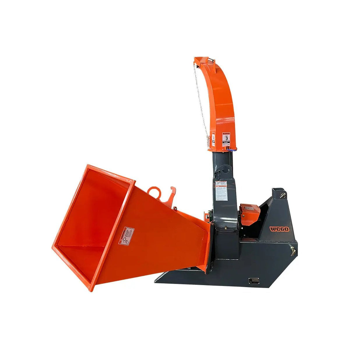 TMG 3-Point Hitch Wood Chipper, 150 mm (6″) Capacity, 360° Swiveling ...