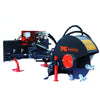 TMG-SSG24 Commercial Grade 24-in Skid Steer Stump Grinder Attachment