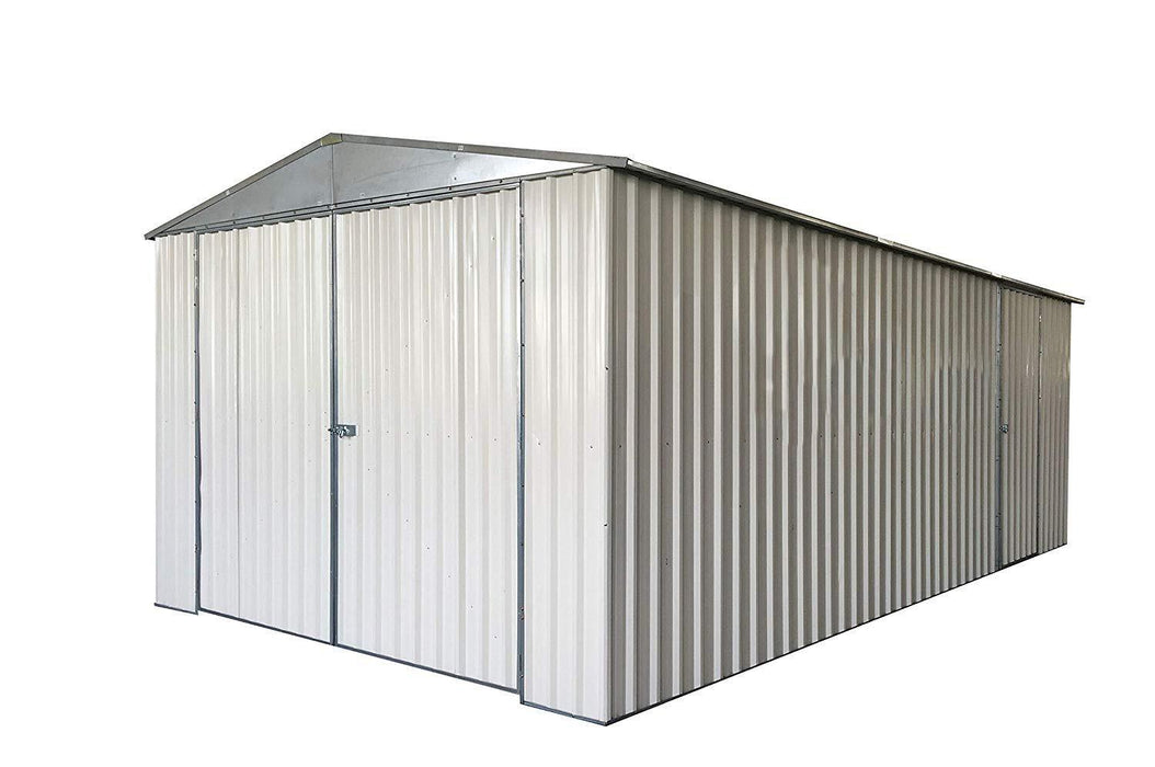 11' X 19' Metal Garage Shed by TMG Industrial